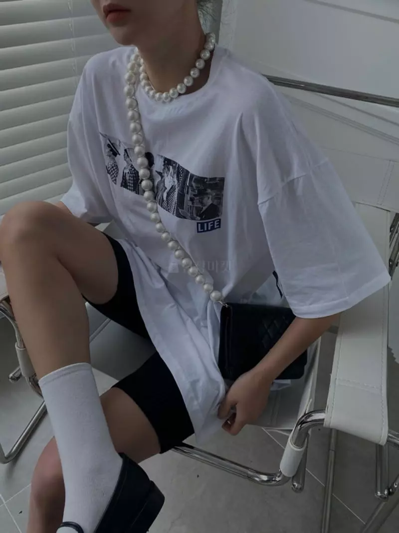 Gentlewoman - Korean Women Fashion - #pursuepretty - Life Tee - 2