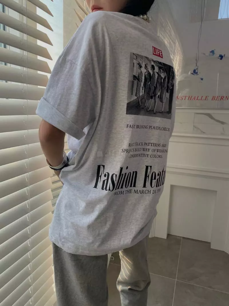 Gentlewoman - Korean Women Fashion - #restrostyle - Life Tee - 3