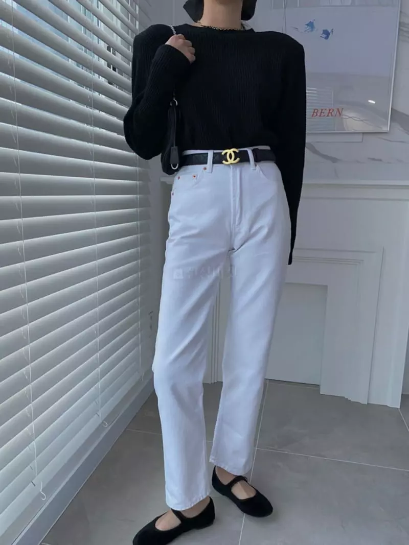 Gentlewoman - Korean Women Fashion - #romanticstyle - White Pants - 2