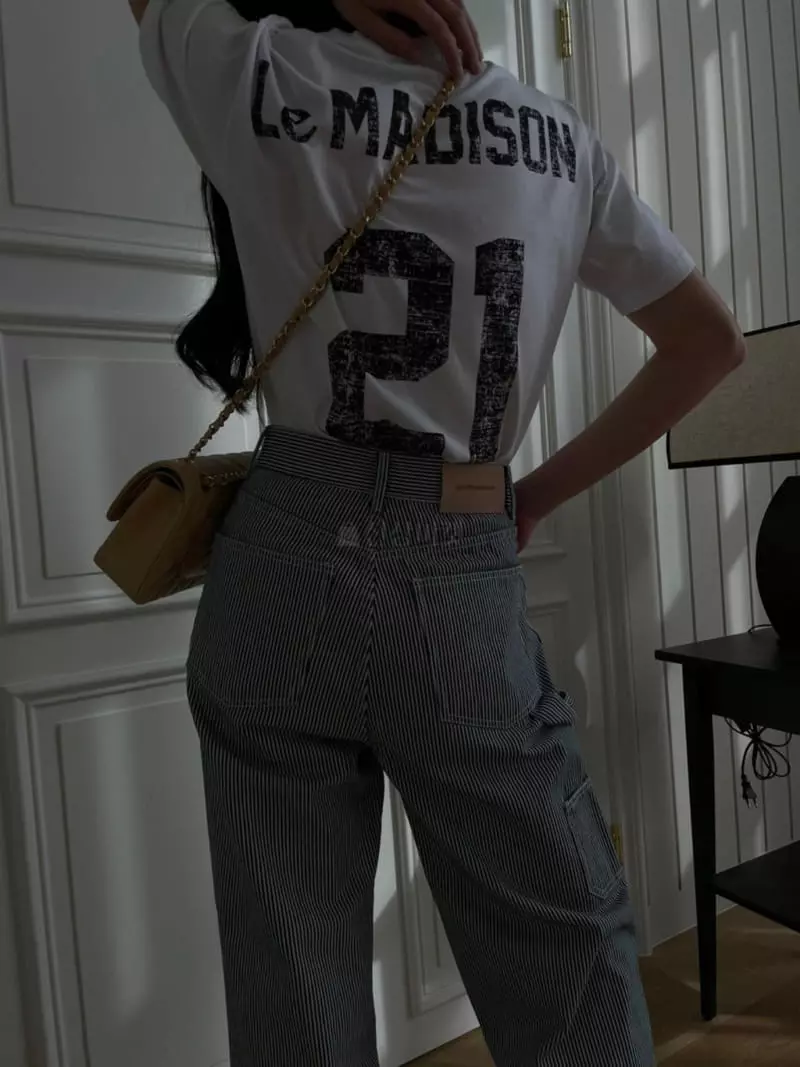 Gentlewoman - Korean Women Fashion - #thatsdarling - Stripe Pants - 4