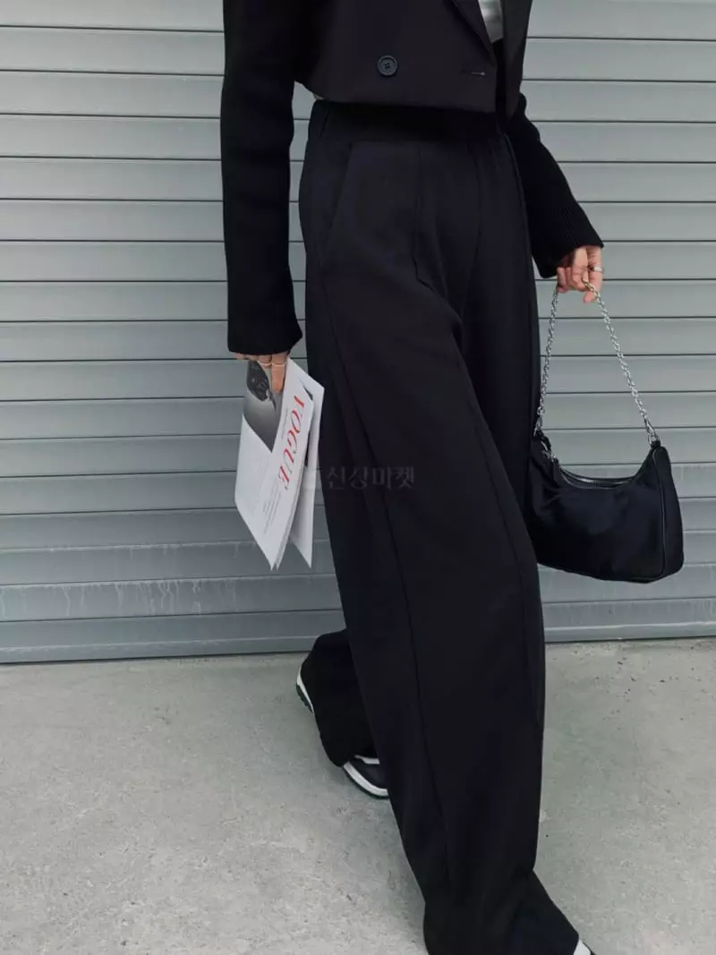 Gentlewoman - Korean Women Fashion - #thelittlethings - Slick Pants - 3