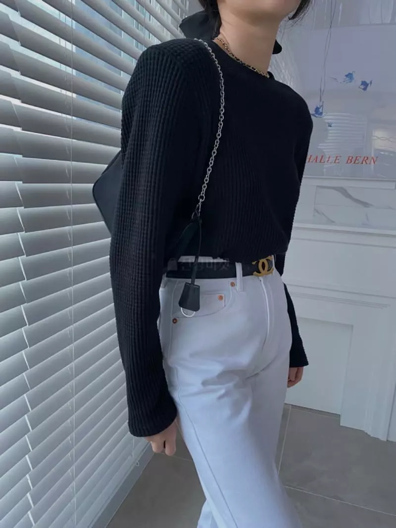 Gentlewoman - Korean Women Fashion - #vintageinspired - Low Tee