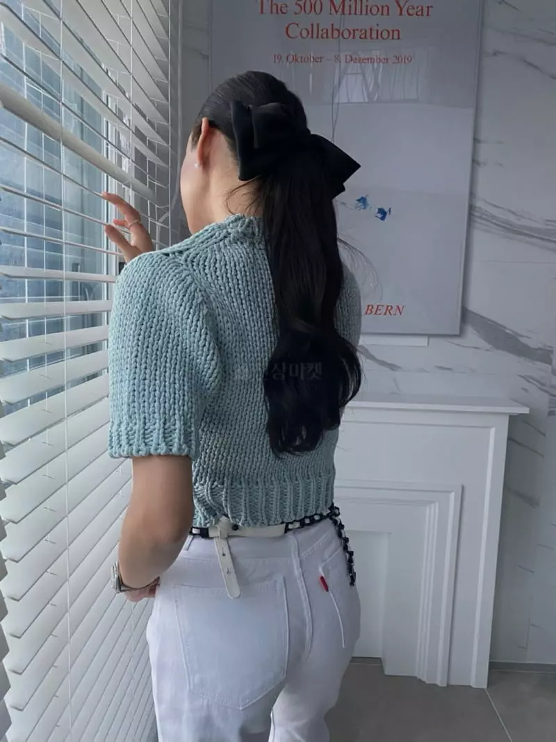Gentlewoman - Korean Women Fashion - #womensfashion - Hand Knit Tee