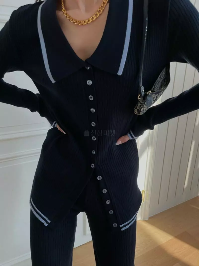 Gentlewoman - Korean Women Fashion - #womensfashion - Delmar Top Bottom set - 3