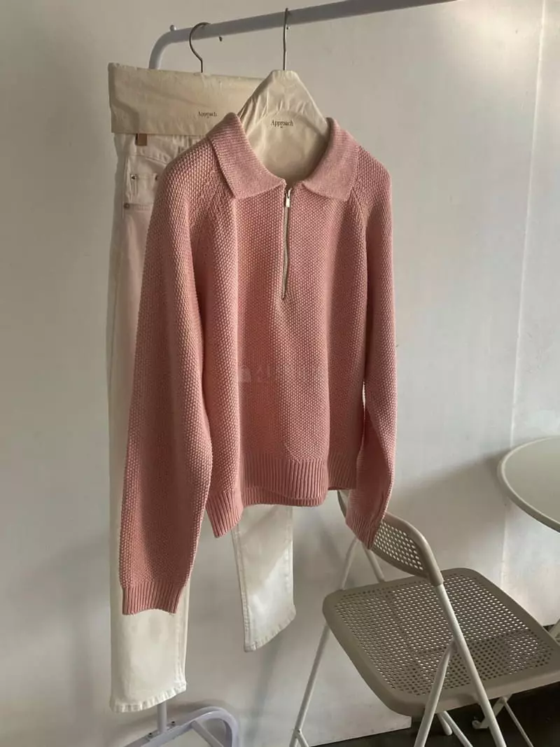 Glow Approach - Korean Women Fashion - #womensfashion - Knit Tee - 4
