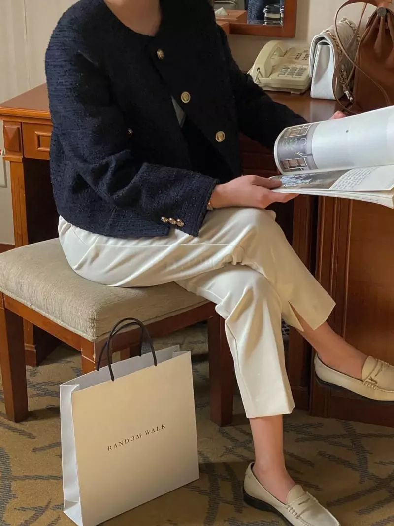 Glow Approach - Korean Women Fashion - #momslook - Tweed Jacket - 3