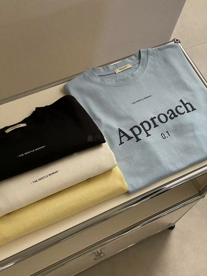 Glow Approach - Korean Women Fashion - #momslook - Tee - 3