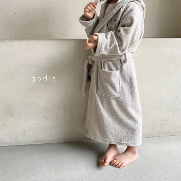 Godis - Korean Children Fashion - #childofig - Hoody Gown - 5