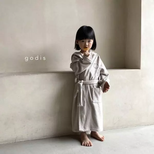 Godis - Korean Children Fashion - #childrensboutique - Hoody Gown - 6