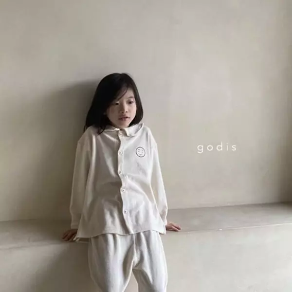Godis - Korean Children Fashion - #designkidswear - Organic Terry Pajamas - 10