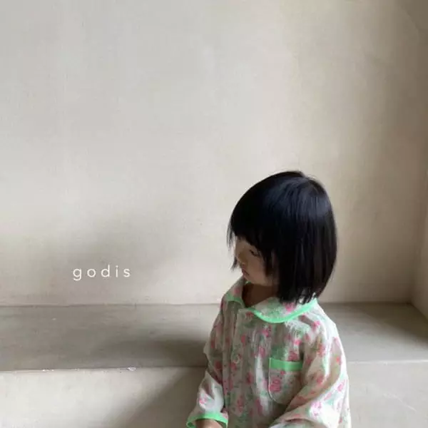 Godis - Korean Children Fashion - #fashionkids - Neon Flower Pajamas - 7