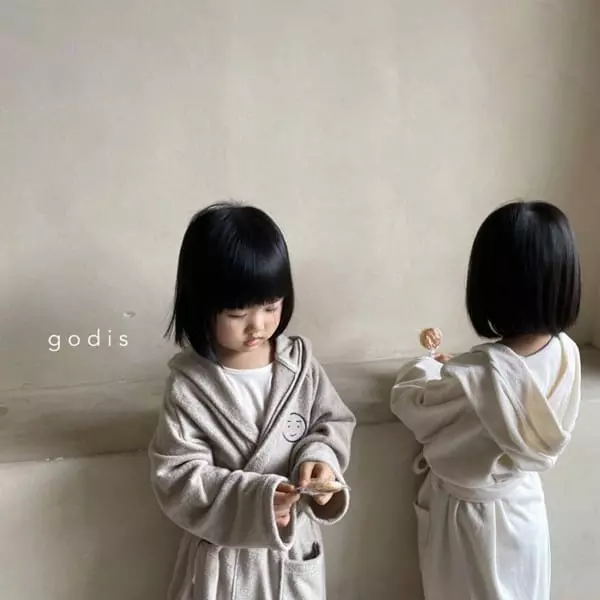 Godis - Korean Children Fashion - #kidsstore - Hoody Gown - 11