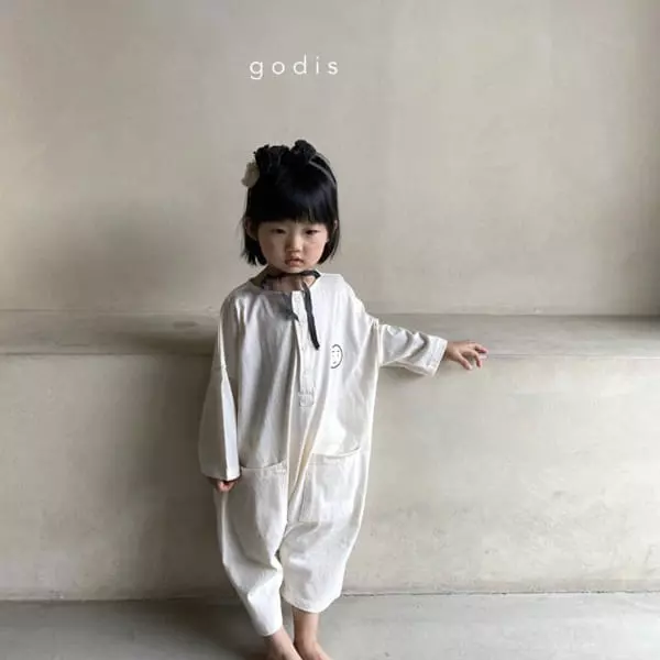 Godis - Korean Children Fashion - #littlefashionista - Organic Jumpsuit - 2