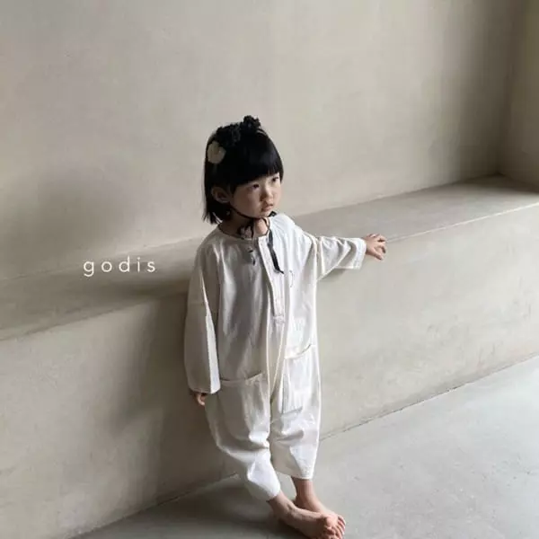 Godis - Korean Children Fashion - #magicofchildhood - Organic Jumpsuit - 4