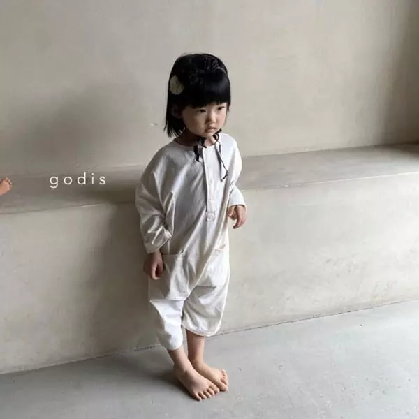 Godis - Korean Children Fashion - #stylishchildhood - Organic Jumpsuit - 8