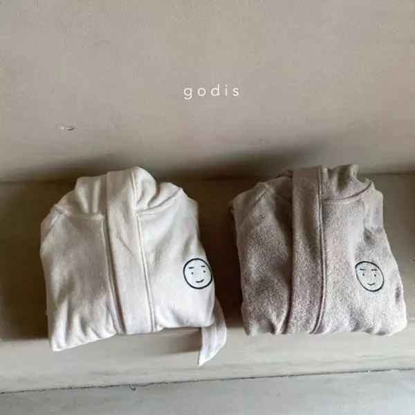 Godis - Korean Children Fashion - #toddlerclothing - Hoody Gown - 3