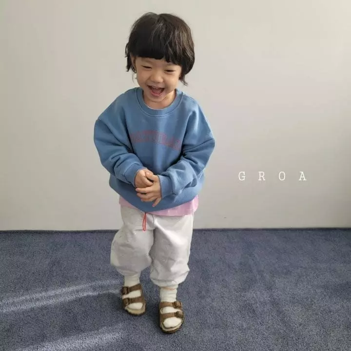 Groa - Korean Children Fashion - #Kfashion4kids - Natural Sweatshirt - 10