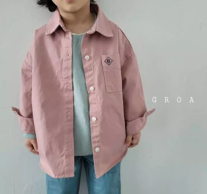 Groa - Korean Children Fashion - #kidzfashiontrend - Roa Shirt Jacket - 4