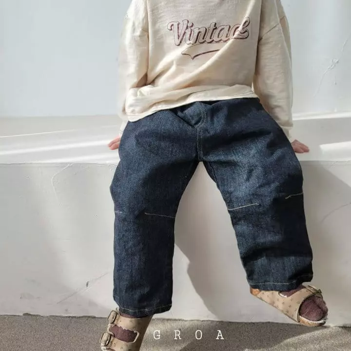 Groa - Korean Children Fashion - #childofig - Vintage Tee