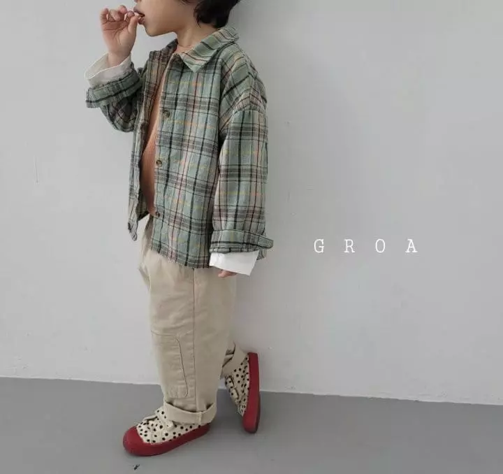 Groa - Korean Children Fashion - #childrensboutique - Span Square Pants - 9