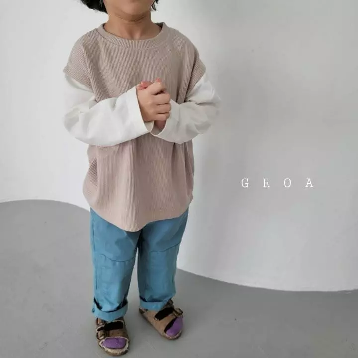 Groa - Korean Children Fashion - #childrensboutique - Vest Tee - 8