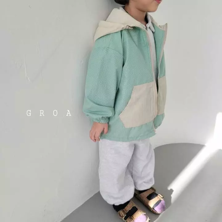 Groa - Korean Children Fashion - #childrensboutique - Check Windbreaker - 2