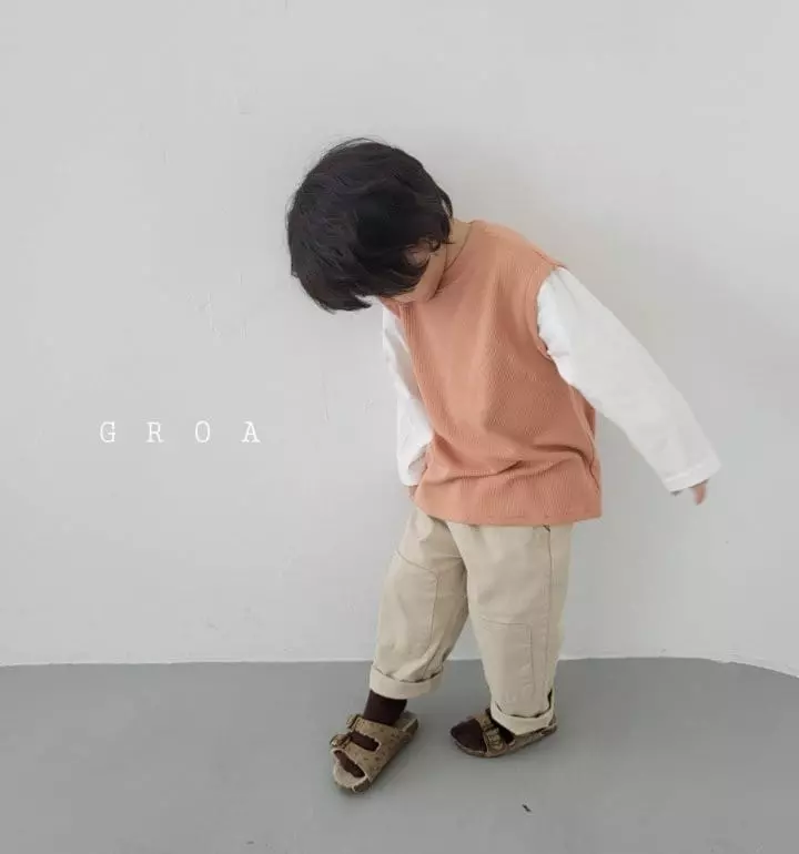 Groa - Korean Children Fashion - #designkidswear - Vest Tee - 9