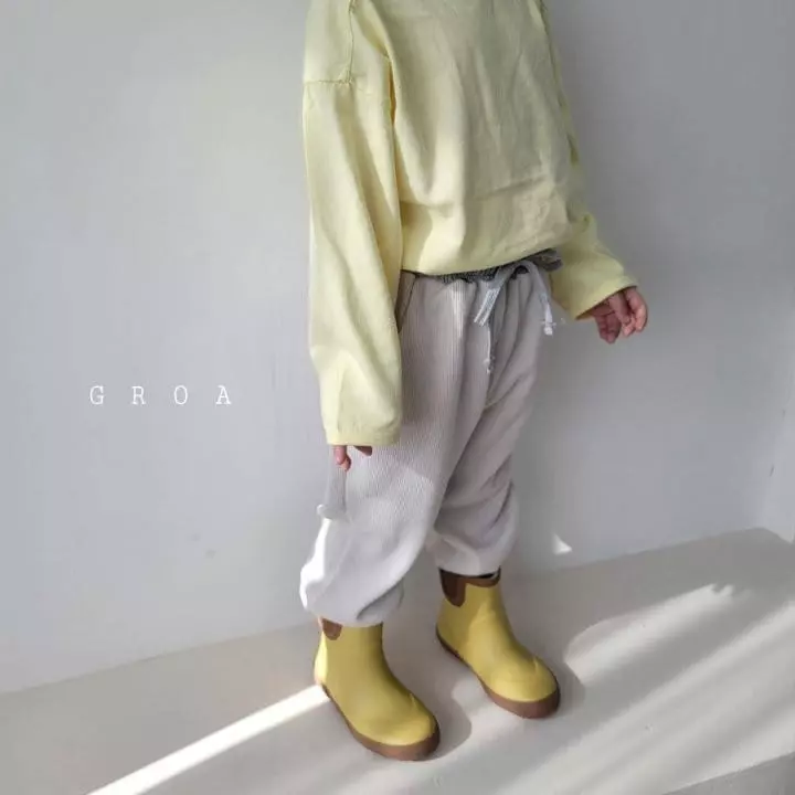 Groa - Korean Children Fashion - #designkidswear - Color Jogger Pants - 7