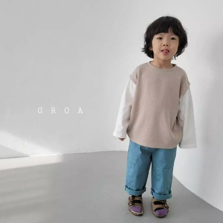 Groa - Korean Children Fashion - #discoveringself - Span Square Pants - 11