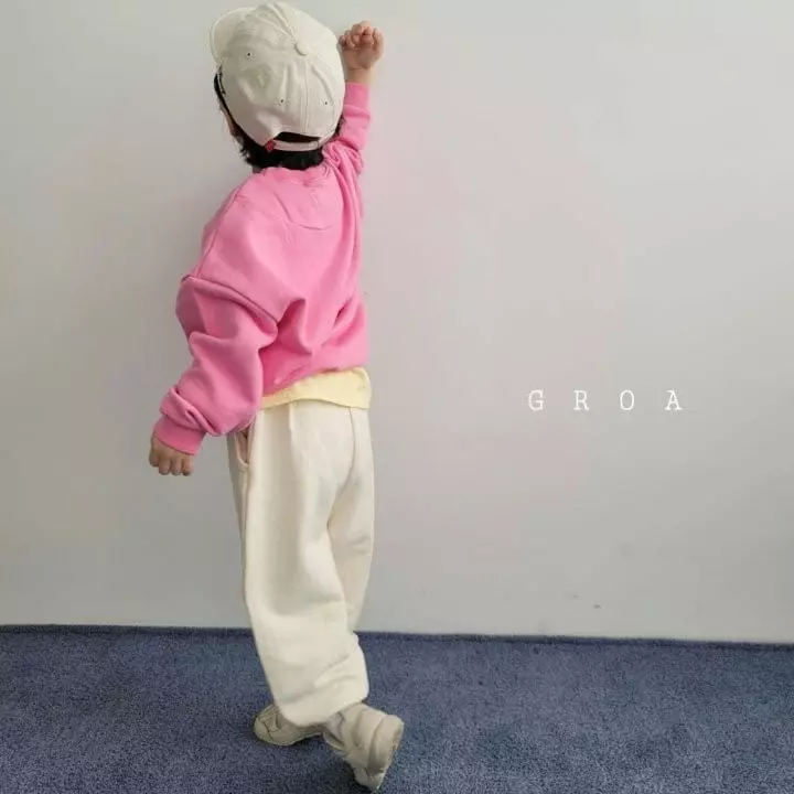 Groa - Korean Children Fashion - #discoveringself - Natural Sweatshirt - 5