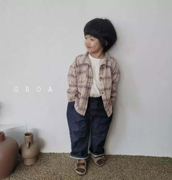 Groa - Korean Children Fashion - #discoveringself - Span Jeans - 3