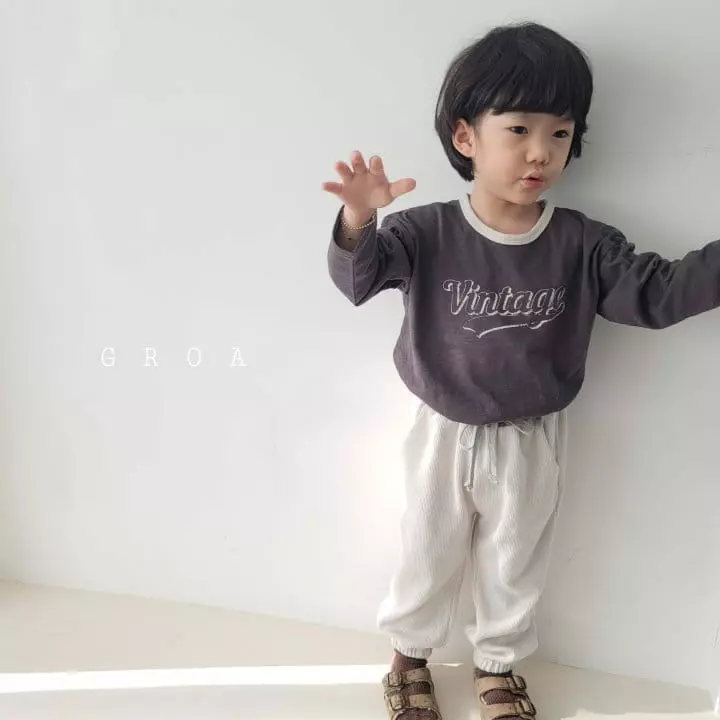 Groa - Korean Children Fashion - #fashionkids - Vintage Tee - 5