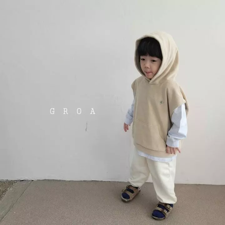 Groa - Korean Children Fashion - #fashionkids - Terry Vest - 3