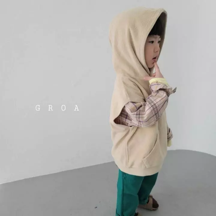 Groa - Korean Children Fashion - #fashionkids - Terry Vest - 4