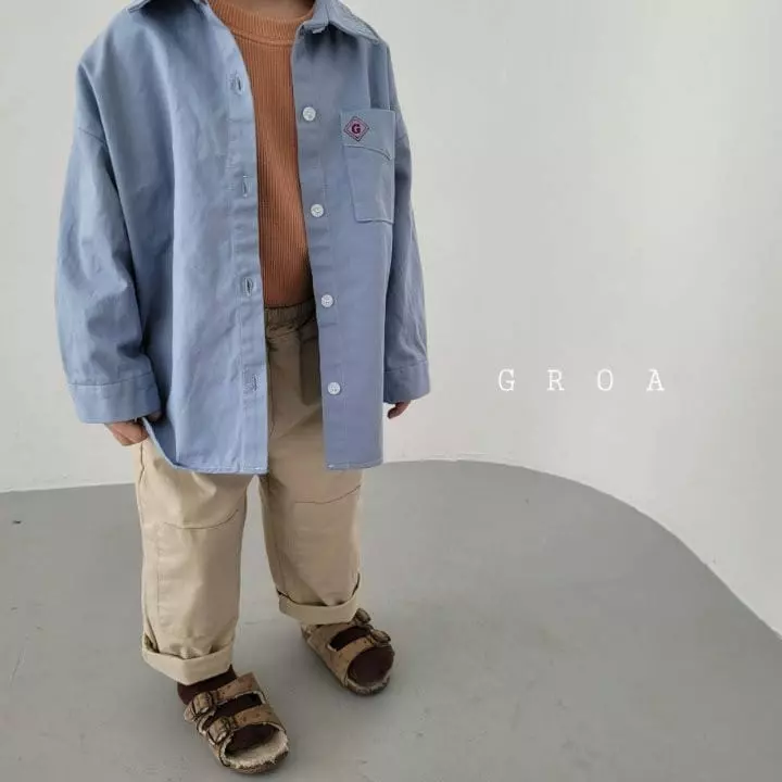 Groa - Korean Children Fashion - #kidsstore - Roa Shirt Jacket - 2
