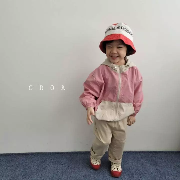 Groa - Korean Children Fashion - #kidzfashiontrend - Check Windbreaker - 8
