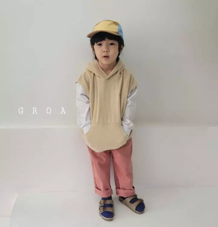 Groa - Korean Children Fashion - #kidzfashiontrend - Span Stitch Pants - 5