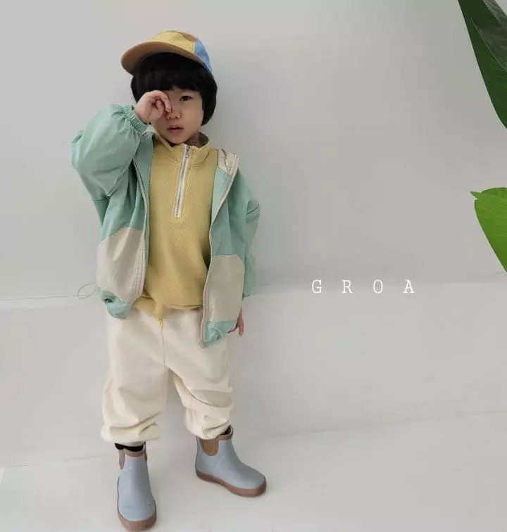 Groa - Korean Children Fashion - #littlefashionista - Check Windbreaker - 10