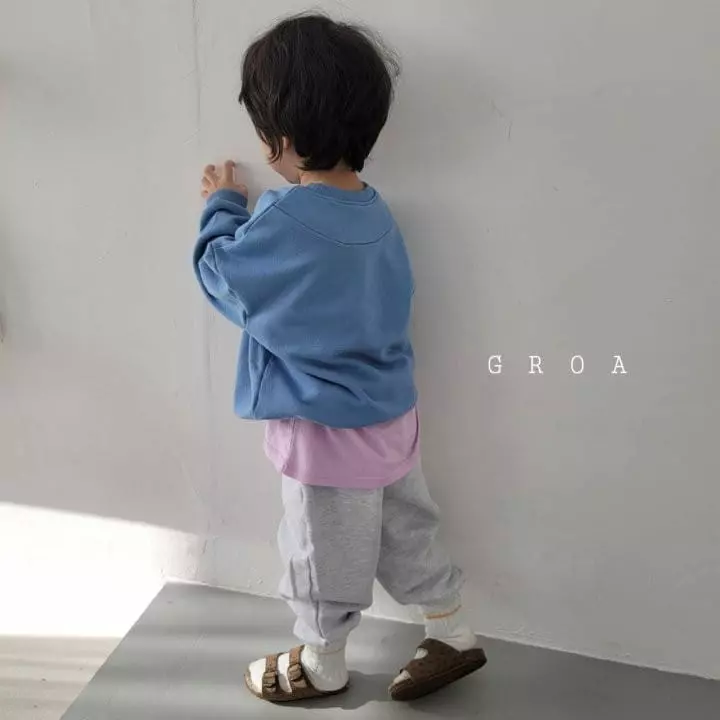 Groa - Korean Children Fashion - #magicofchildhood - Natural Sweatshirt - 12