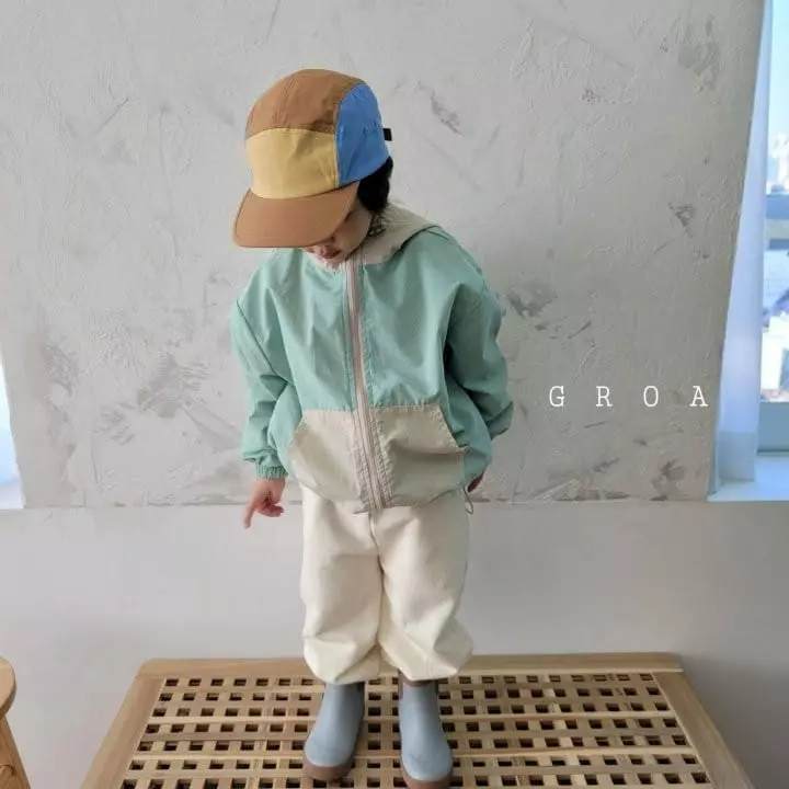 Groa - Korean Children Fashion - #magicofchildhood - Check Windbreaker - 11