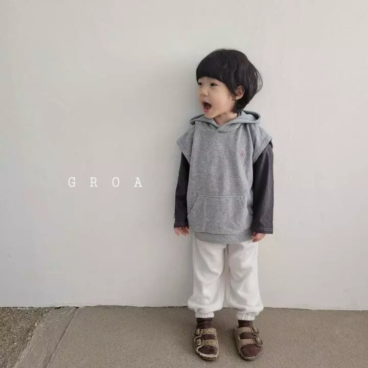 Groa - Korean Children Fashion - #magicofchildhood - Terry Vest - 9