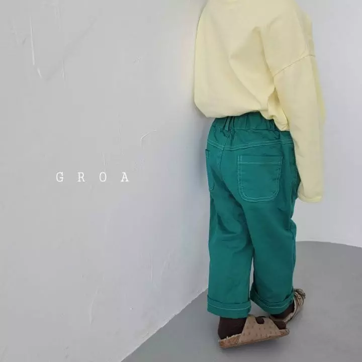 Groa - Korean Children Fashion - #minifashionista - Span Stitch Pants - 9