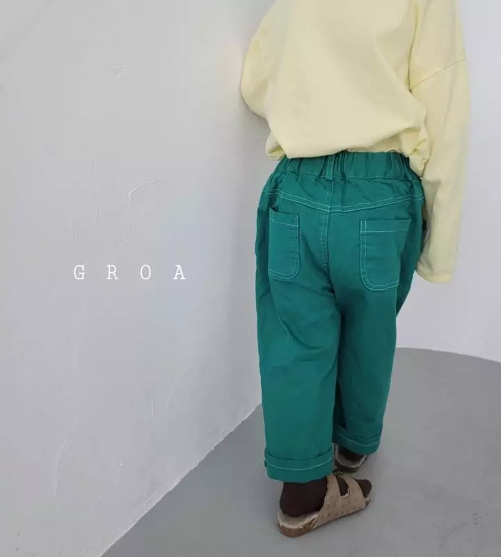 Groa - Korean Children Fashion - #prettylittlegirls - Span Stitch Pants - 10