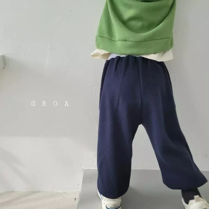 Groa - Korean Children Fashion - #toddlerclothing - Color Jogger Pants - 4