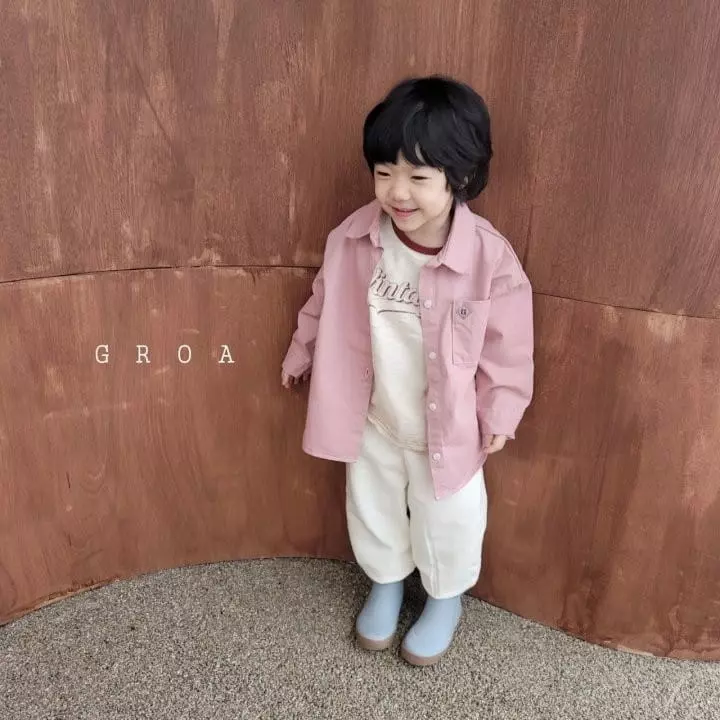 Groa - Korean Children Fashion - #todddlerfashion - Roa Shirt Jacket - 9