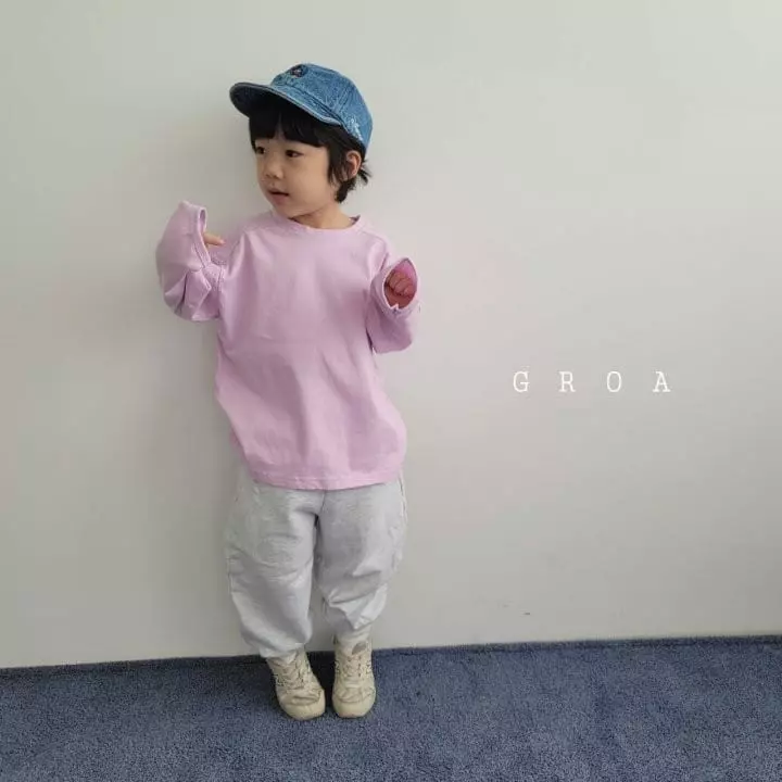 Groa - Korean Children Fashion - #todddlerfashion - Cotton Candy Tee - 4