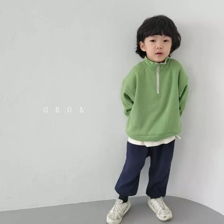 Groa - Korean Children Fashion - #toddlerclothing - Color Jogger Pants - 3