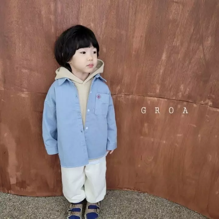 Groa - Korean Children Fashion - #toddlerclothing - Roa Shirt Jacket - 10