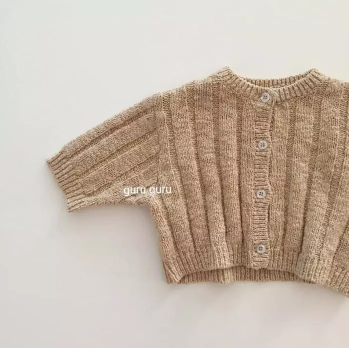 Guru Guru - Korean Baby Fashion - #babyboutique - Popcorn Cardigan - 2