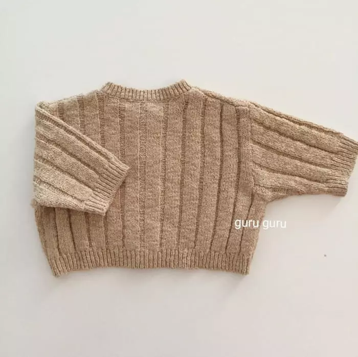 Guru Guru - Korean Baby Fashion - #babyboutiqueclothing - Popcorn Cardigan - 3